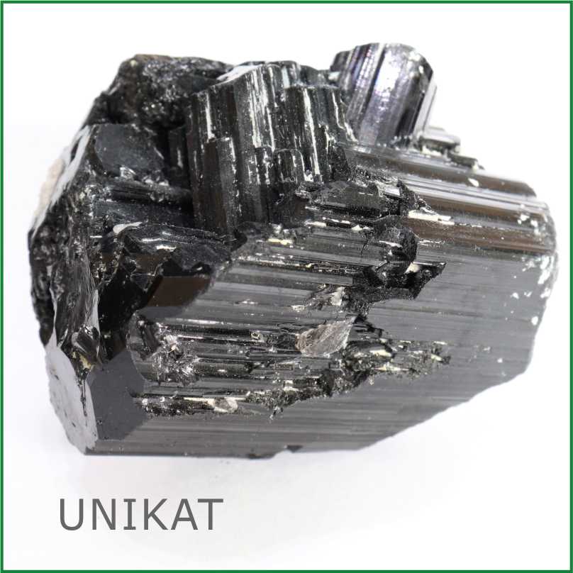 Schwarzer Turmalin - Naturkristall - Schörl